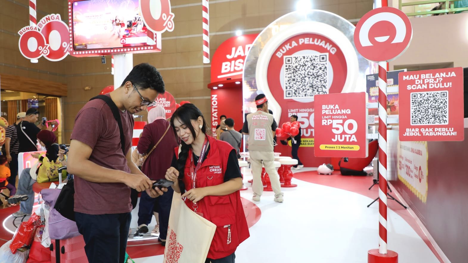 Home Credit Indonesia Kembali Hadir di Jakarta Fair Kemayoran 2026
