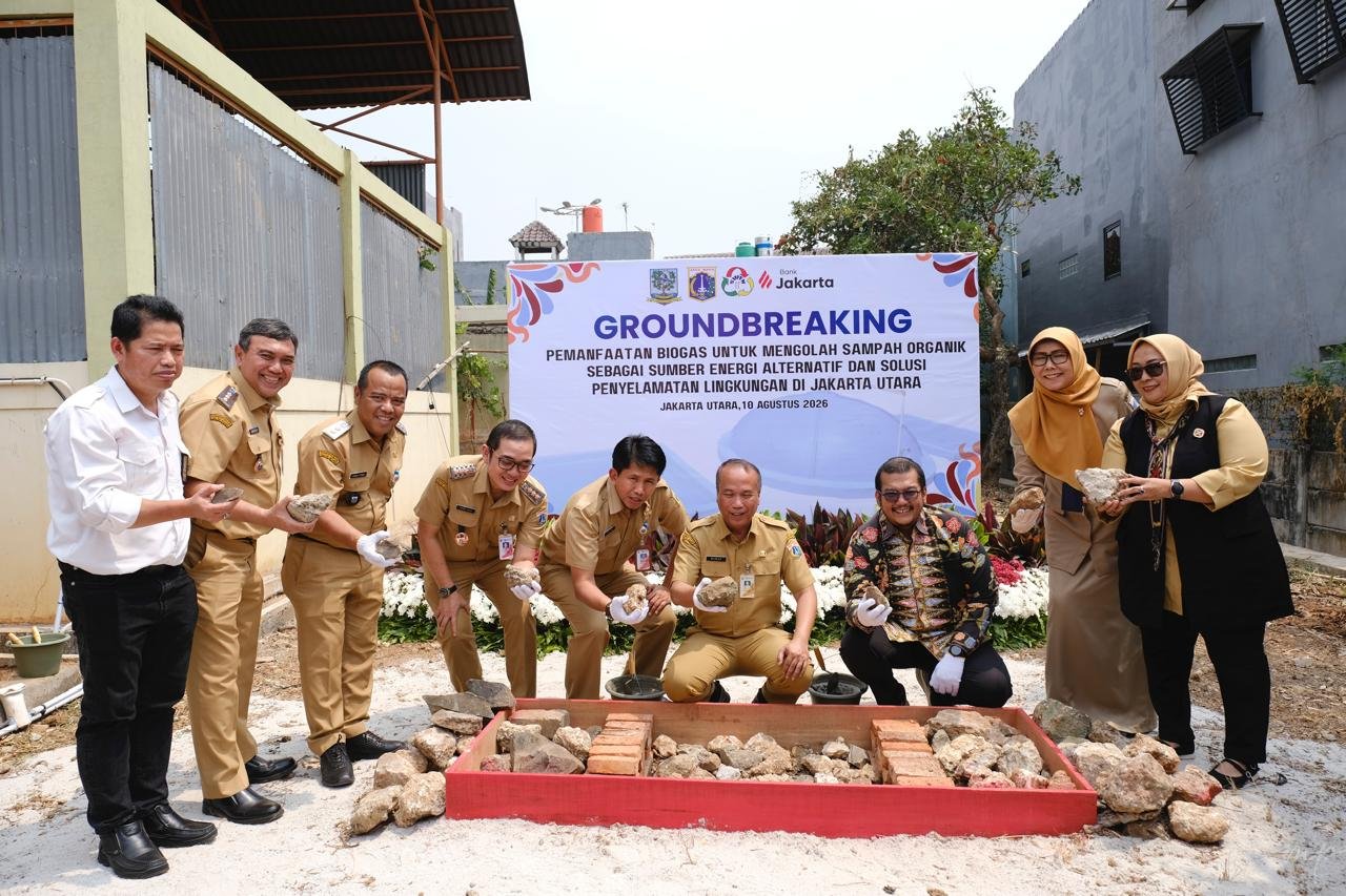 Dukung Jakarta Lebih Hijau, Bank Jakarta Bangun Biodigester di Dua Lokasi