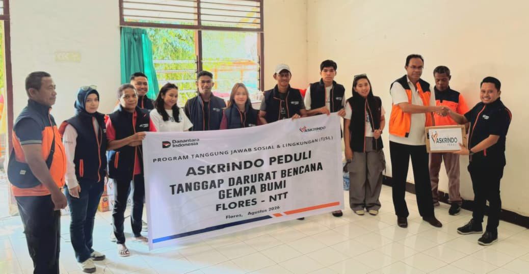 HUT RI ke-81, Askrindo Wujudkan Solidaritas Kemanusiaan di Flores NTT